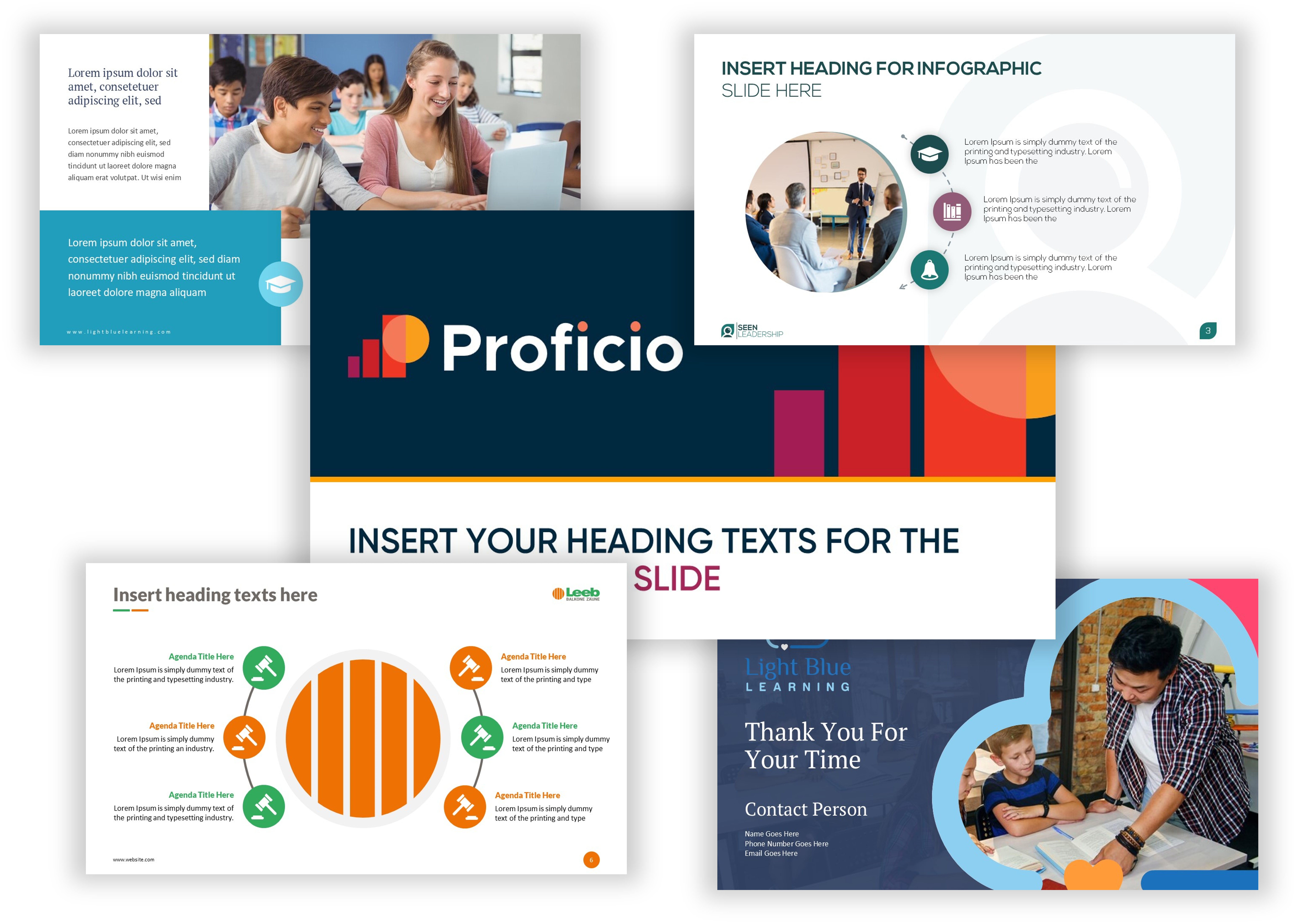 ppt template design for a school