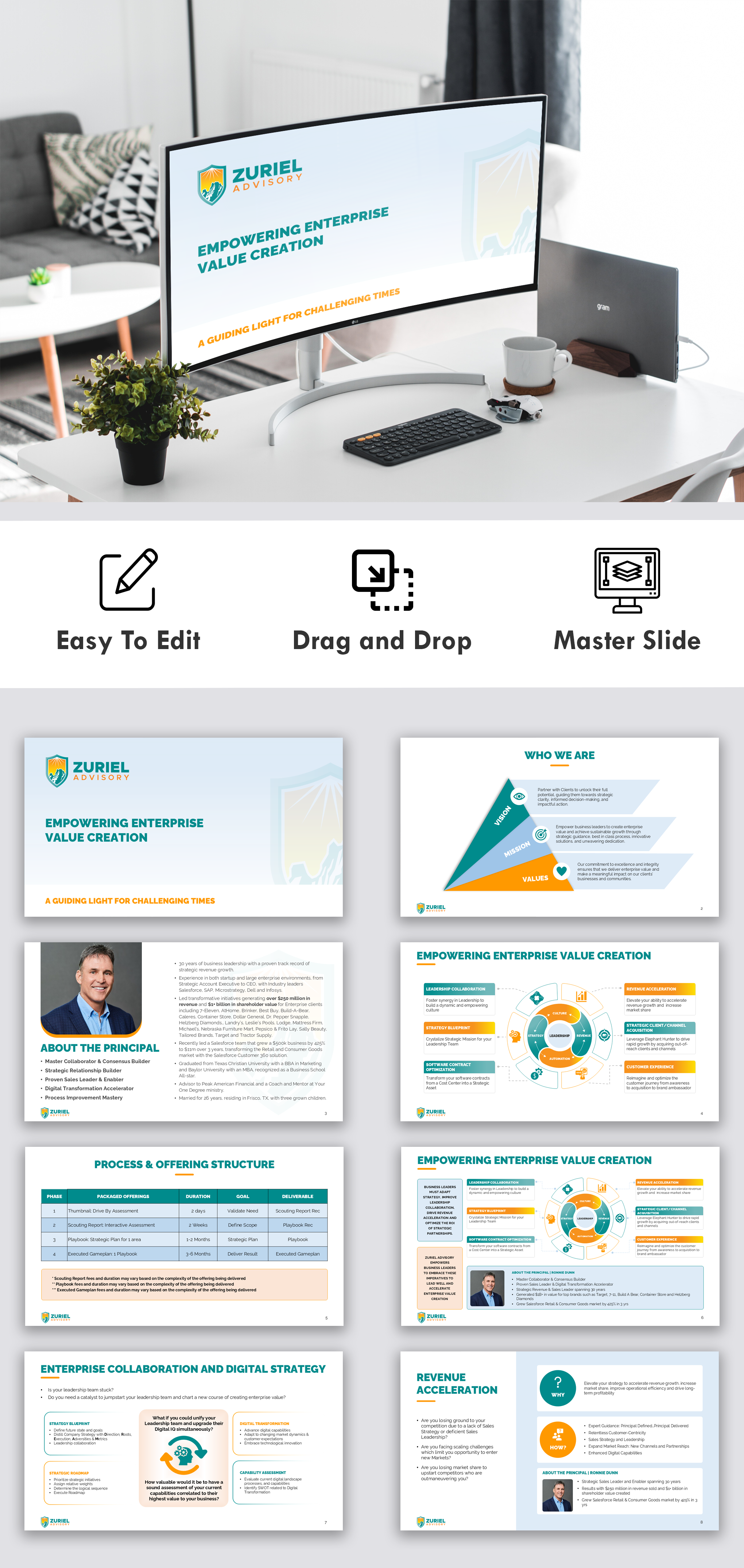 ppt design for advisory firm